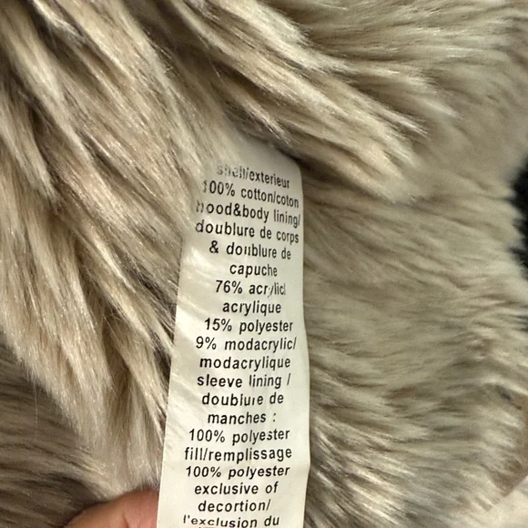 ABERCROMBIE Y2K FAUX FUR UTILITY JACKET - Picture 9 of 12